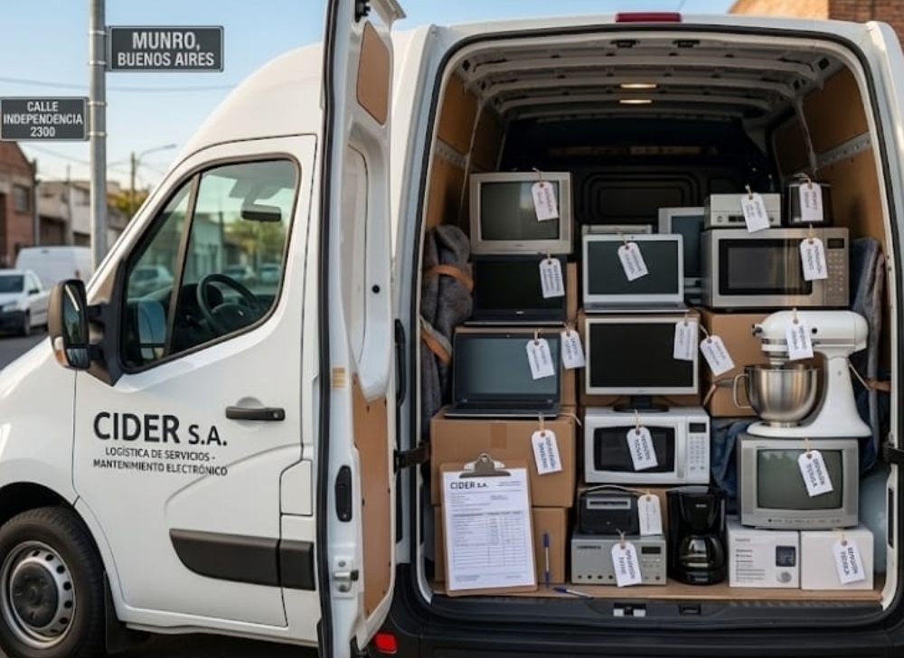 Chofer Especialista en Logística de Equipamiento Electrónico y Siniestros ​Munro, Argentina